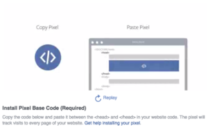 Facebook pixel installation