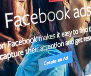 facebook ads screen shot for creating a new ad