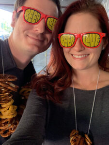 couple with beer goggles