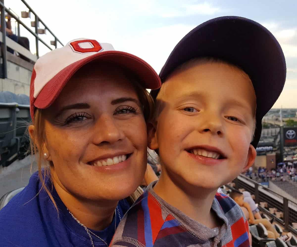 High Five April and Sawyer