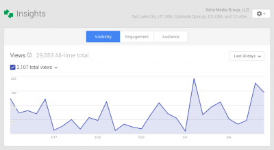 Google My Business Insights